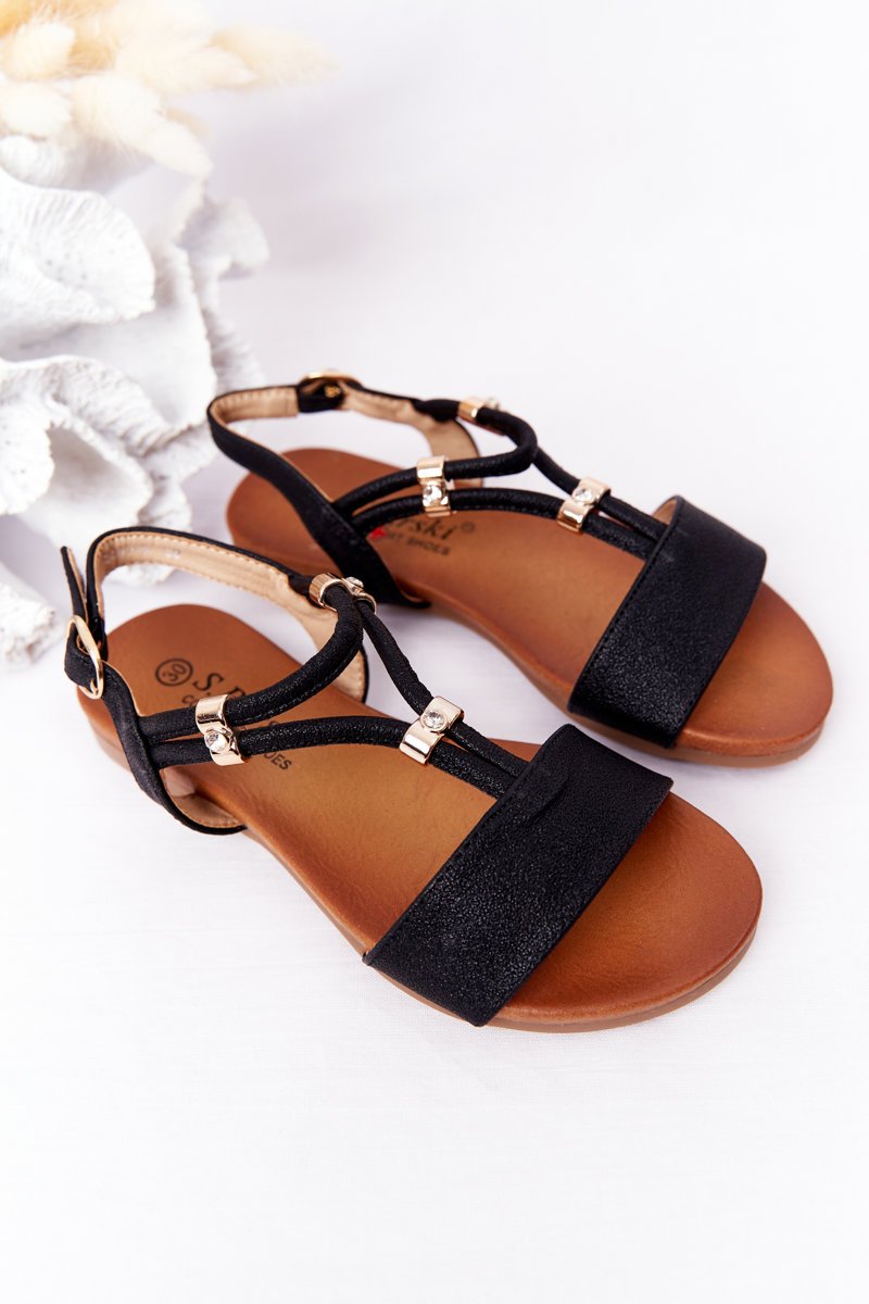 Children's Sandals S.Barski Comfort Black