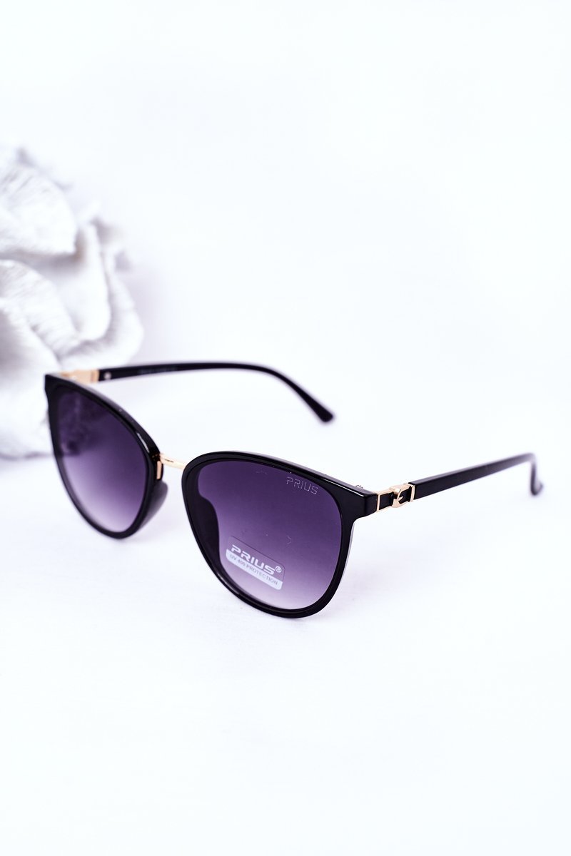 Women's Sunglasses Black With Graphite Ombre