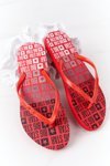 Women's Sliders Flip-Flops Big Star FF274A305 Red